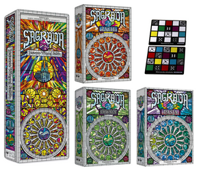 ZESTAW 5w1 SAGRADA dodatki Chwała Życie Pasja Więcej Szkła + 2 karty PROMO