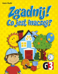 OUTLET Zgadnij co jest inaczej? Gra karciana dla dzieci