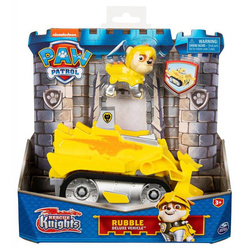 2w1 PSI PATROL ZESTAW PAW RUBBLE FIGURKA KOPARKA AUTO AUTKO POJAZD DELUXE