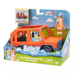 BLUEY ZESTAW SAMOCHÓD 4X4 z figurką Chilli Bajka TV REKLAMA auto pojazd