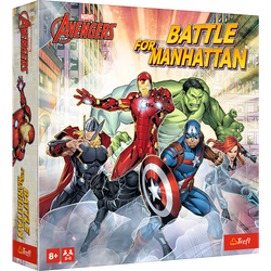 Battle for Manhattan DUŻA gra planszowa superbohaterowie Avengers Marvel 8+