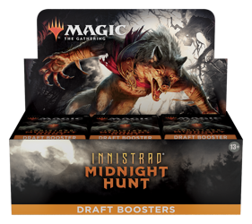 Booster BOX DRAFT MtG Innistrad Midnight Hunt ANGIELSKIE 36 boosterów LUZEM