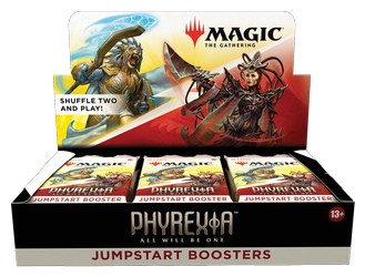Booster Box Phyrexia: All Will Be One JumpStart 2023  MTG (18 boosterów)