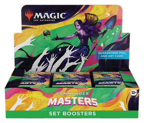 Booster Box Premium SET Commander Masters MtG (24 boostery)