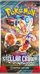 Booster Stellar Crown Pokemon TCG saszetka karty ORYGINALNE KARTY