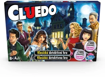 Cluedo HASBRO Společenská detektivní hra rodinná wersja czeska słowacka