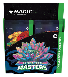 Collector Booster Box Commander Masters MTG (4 boostery)