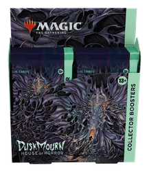 Collector Booster Box Duskmourn: House of Horror karty MTG 12 boosterów Magic 2024 PREMIUM