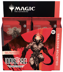 Collector Booster Box Innistrad Remastered karty MTG 12 boosterów Premium