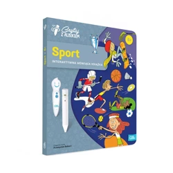 Czytaj z Albikiem Sport 6+ interaktywna książka dla dzieci Albik