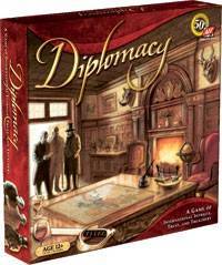 Diplomacy (Dyplomacja) Gra planszowa strategiczna