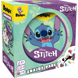 Dobble Stitch gra karciana doble dople sticz dla dzieci dziecięca RODZINNA