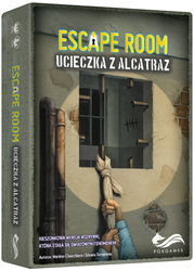 ESCAPE ROOM UCIECZKA Z ALCATRAZ gra planszowa kooperacyjna dla grupy