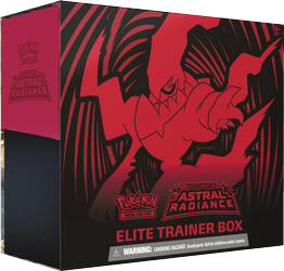 Elite Trainer Box 8 BOOSTERÓW koszulki na karty KOD Pokemon TCG Astral Radiance ORYGINALNE KARTY