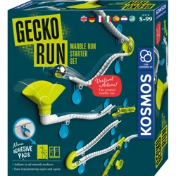 Gecko Run elastyczny tor kulkowy Kosmos zestaw startowy pionowy konstruktor