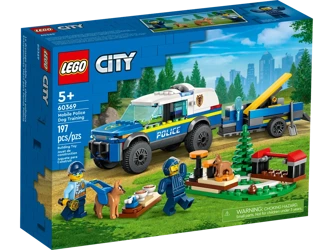 Klocki LEGO City 60369 Szkolenie psów policyjnych w terenie