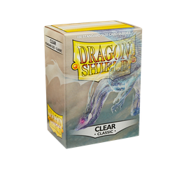 Koszulki PREMIUM na karty talię Pokemon MtG Magic Classic Dragon Shield Sleeves protektory Przezroczyste (100 sztuk)