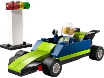 LEGO CITY SAMOCHÓD WYŚCIGOWY 30640 klocki dla dzieci auto pojazd +FIGURKA