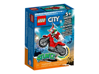 LEGO City 60332 Motocykl kaskaderski brawurowego skorpiona