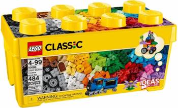 LEGO Classic SKRZYNIA Kreatywne klocki Pudło 484 elementy 10696