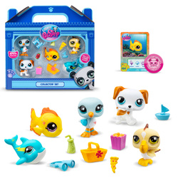 Littlest Pet Shop ZESTAW Plaża zwierzątko little szop Figurka ORYGINALNA