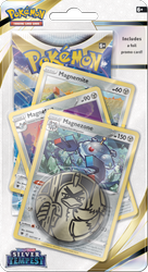 Magnezone promo karty POKEMON +MONETA +booster +KOD ORYGINAŁ Checklane PREMIUM Blister Silver Tempest ORYGINALNE KARTY