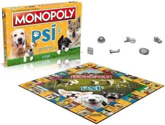 Monopoly Psi gra planszowa edycja czeska