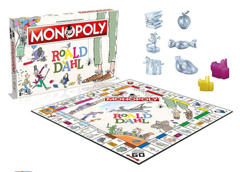 Monopoly Roald Dahl Willy Wonka gra planszowa monopol edycja ANGIELSKA