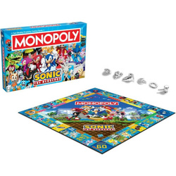 Monopoly Sonic the Hedgehog Edition gra planszowa angielska BOARD GAME