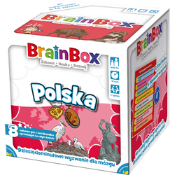 OUTLET BRAINBOX POLSKA gra planszowa Brain Box edukacyjna dla dzieci