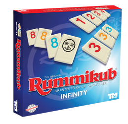 OUTLET RUMMIKUB ORYGINALNY gra Infinity Standard POLSKI