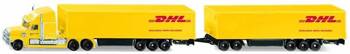 OUTLET SIKU 1806 TIR Transportowy DHL ciężarówka 2 przyczepy