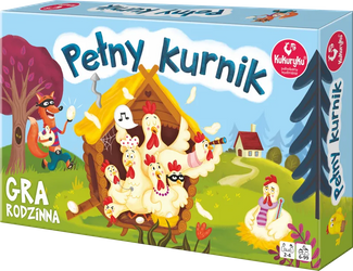 Pełny Kurnik gra planszowa dla dzieci 6+