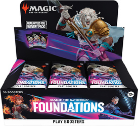 Play Booster BOX Foundations karty MtG 36 boosterów Magic Gathering 2024