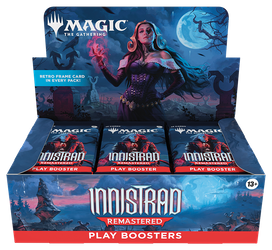 Play Booster BOX Innistrad Remastered 36 boosterów Magic the Gathering 2025