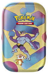 Pokemon 151 Tin 2023 Puszka +karty Machamp Cubone +2 boostery ORYGINALNE