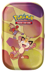 Pokemon 151 Tin 2023 Puszka +karty Meowth Hitmonchan +2 boostery ORYGINALNE