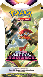 Pokemon Astral Radiance sleeved booster karty gra saszetka z kartami