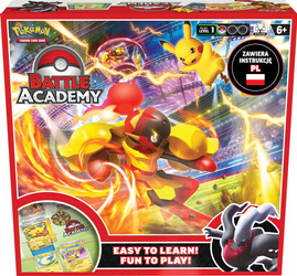 Pokemon Battle Academy 2024 zestaw startowy 3x60 talie do gry zbierania ORYGINALNE KARTY