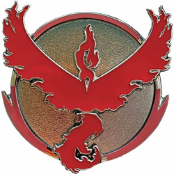 Pokémon GO Team Valor Pin ORYGINALNA PRZYPINKA