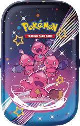 Pokemon Paldean Fates Mini Tin Tinkatink puszka 2 boostery ORYGINALNE KARTY