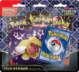 Pokemon Paldean Fates Sticker Collection Greavard zestaw z naklejką 3 boostery ORYGINALNE KARTY