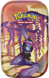 Pokemon Shrouded Fable Mini Tin Munkidori puszka 2 boostery ORYGINALNE KARTY