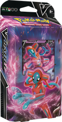 Pokemon TCG PEŁNA TALIA DEOXYS V +ZNACZNIKI MONETA PUDEŁKO NA KARTY KOD ORYGINALNE KARTY