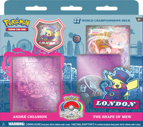 Pokemon TCG WC London Andre Chiasson Deck The Shape of Mew ORYGINALNE KARTY