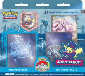 Pokemon TCG WC London Rikuto Ohashi Deck Ice Rider Palkia ORYGINALNE KARTY