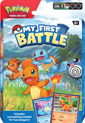 Pokemon Talia początkującego My first battle Charmander Squirtle polska instrukcja ORYGINALNE KARTY