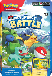 Pokemon Talia początkującego My first battle Pikachu Bulbasaur polska instrukcja ORYGINALNE KARTY