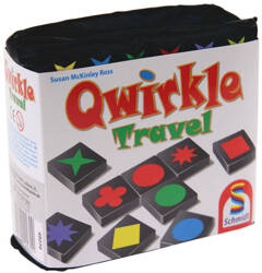 QWIRKLE gra planszowa travel podróżna DREWNIANA