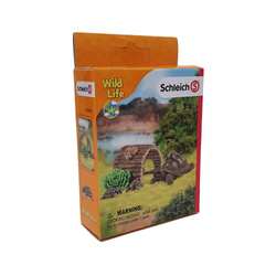 SCHLEICH 42506 6w1 DOM DLA ŻÓŁWII 4x żółw i sałata